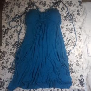 Blue dress